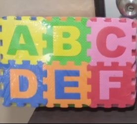 Multicolor ABC Puzzle Foam Mat