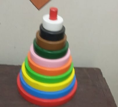 Rainbow Ring Toy Set