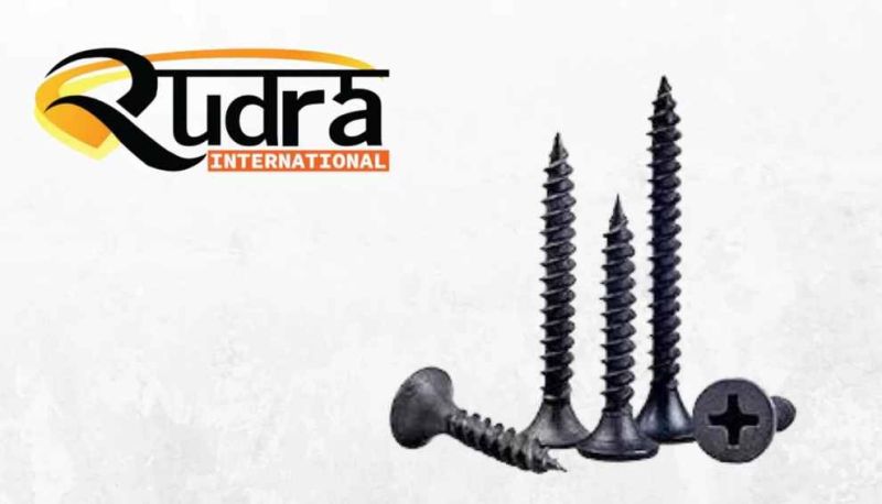 Mild Steel Black Drywall Screw