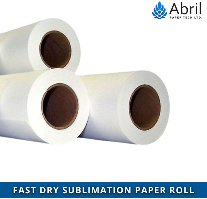 Fast Dry Sublimation Heat Transfer Paper Roll
