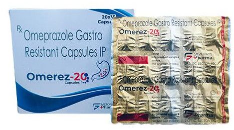 Omeprazole 20 Mg and Domperidone 10 Mg Capsule