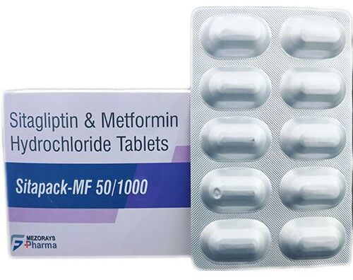 Sitagliptin 50 Mg Metformin 1000 Mg Tablets