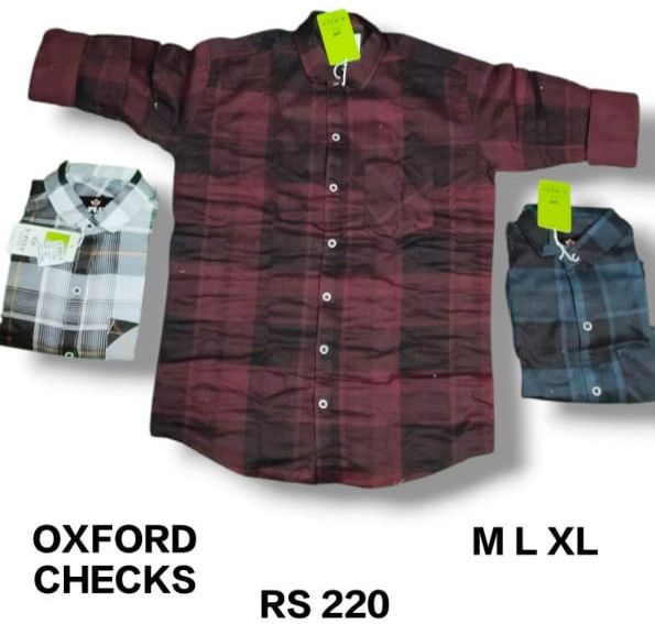 Mens Checkered Shirts