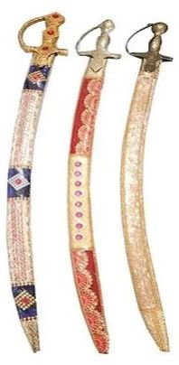 22 Inch Golden Iron Wedding Kirpan