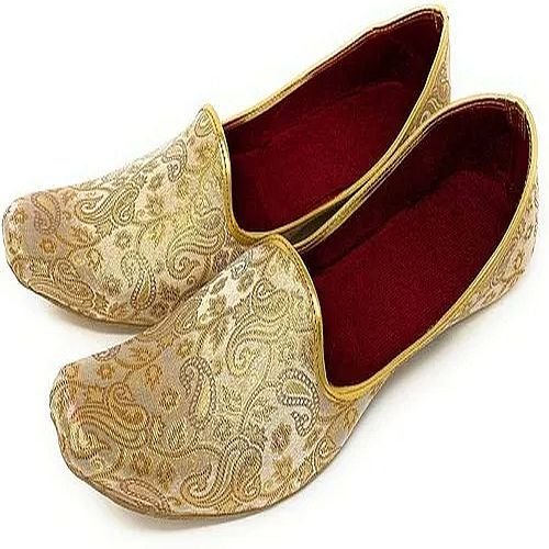 Mens Golden Wedding Jutti
