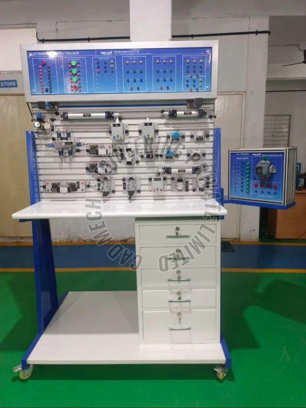 PLC Based Pneumatic Trainer Kit, For Educational