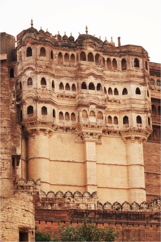 Jodhpur Fort Digital Portrait Painting