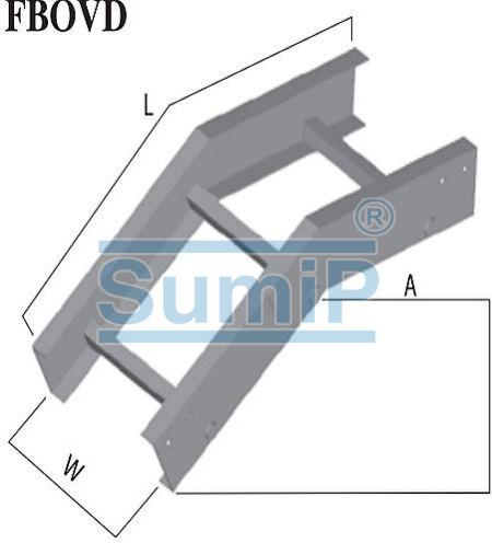30/45 Degree Direct Outside Bend Fiberglass Cable Tray