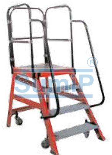 FPM3000 600 Lbs Fibreglass Mobile Platform Ladder