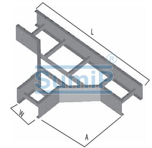 Horizontal Radius Tree Fiberglass Cable Tray