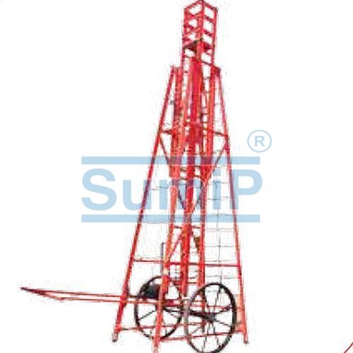 MTPL1000 300 Lbs Fibreglass Mobile Telescopic Platform Ladder