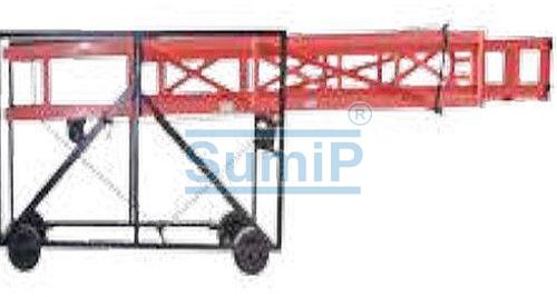 MTPL2000 300 Lbs Fibreglass Mobile Telescopic Platform Tiltable Ladder