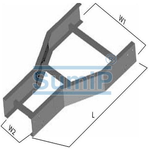 Straight Reducer Fiberglass Cable Tray