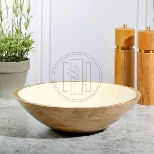 Organic Natural Wood Bowl