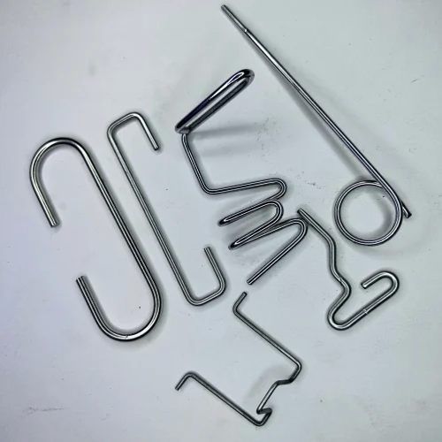 Silver Stainless Steel Spring Set