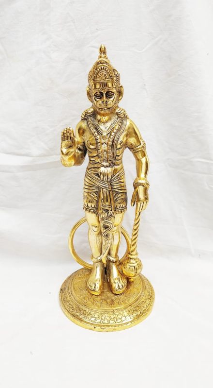 8×8×14Inch Aluminium  Hanuman Ji Statue