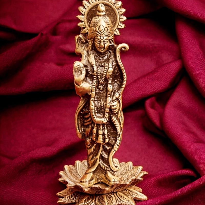 Aluminium RAM Statue