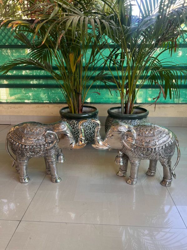 Aluminum Elephant Statue