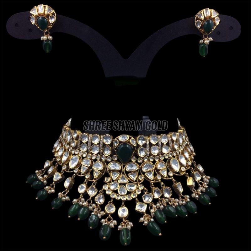 Luxurious Traditional Diamond Necklace Set