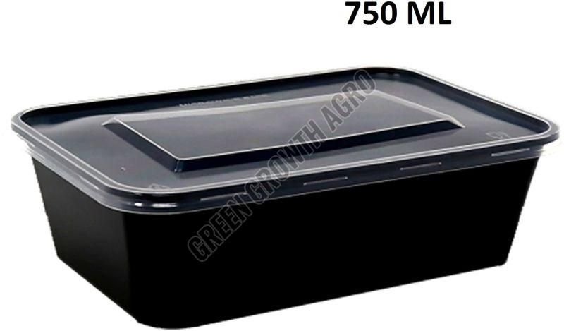 750ml Rectangular Plastic Food Containers