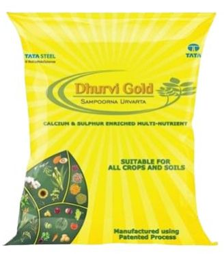 Dhruvi Gold Calcium & Sulphur Enriched Multi-Nutrient Fertilizer