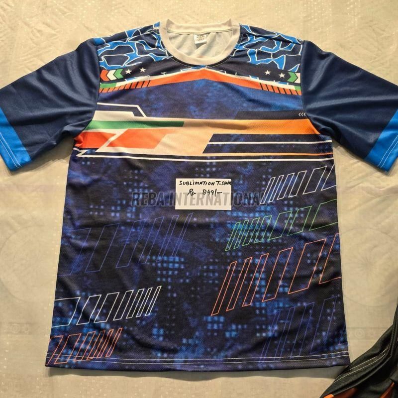 Mens Sublimation Round Neck T-Shirts