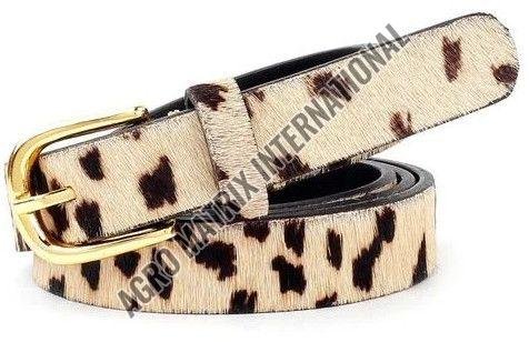 Ladies Digital Printed PU Leather Belt