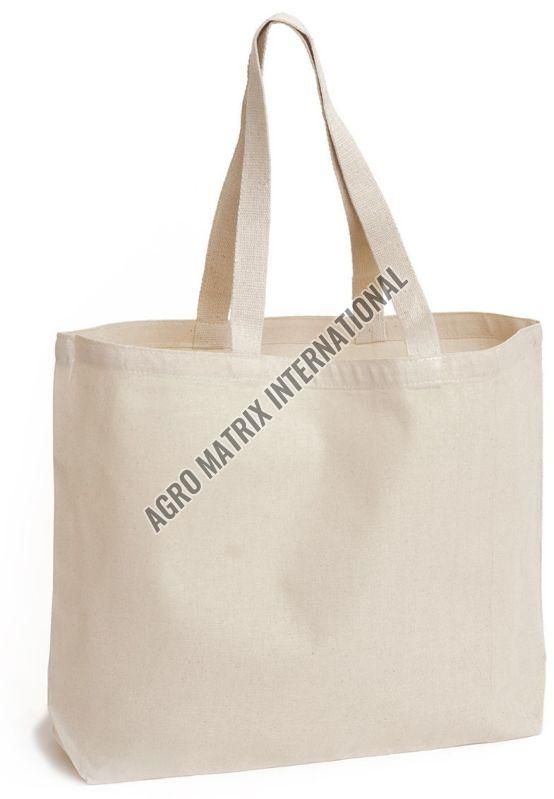 Plain Cotton Handbag