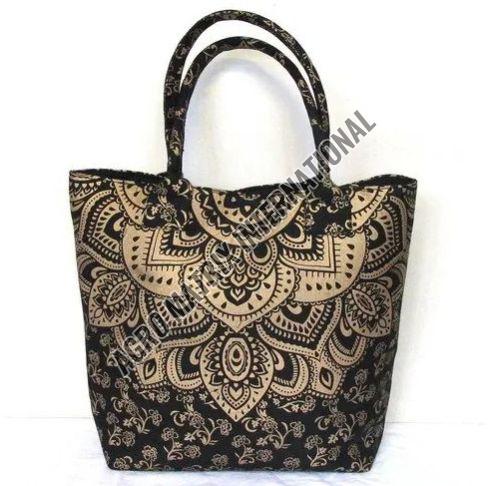 Printed Cotton Handbag