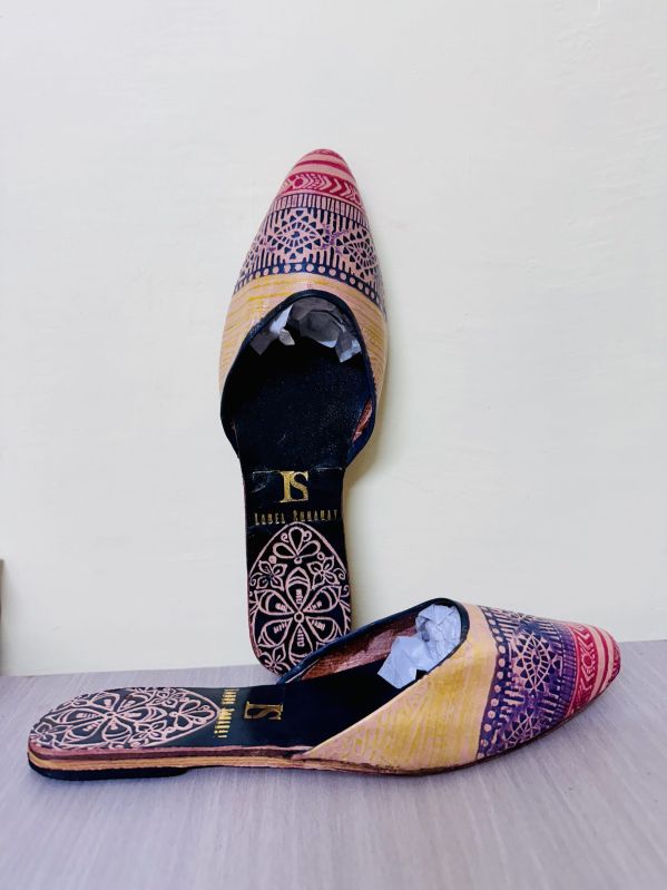 Kaala Multi Leather Ladies Mules