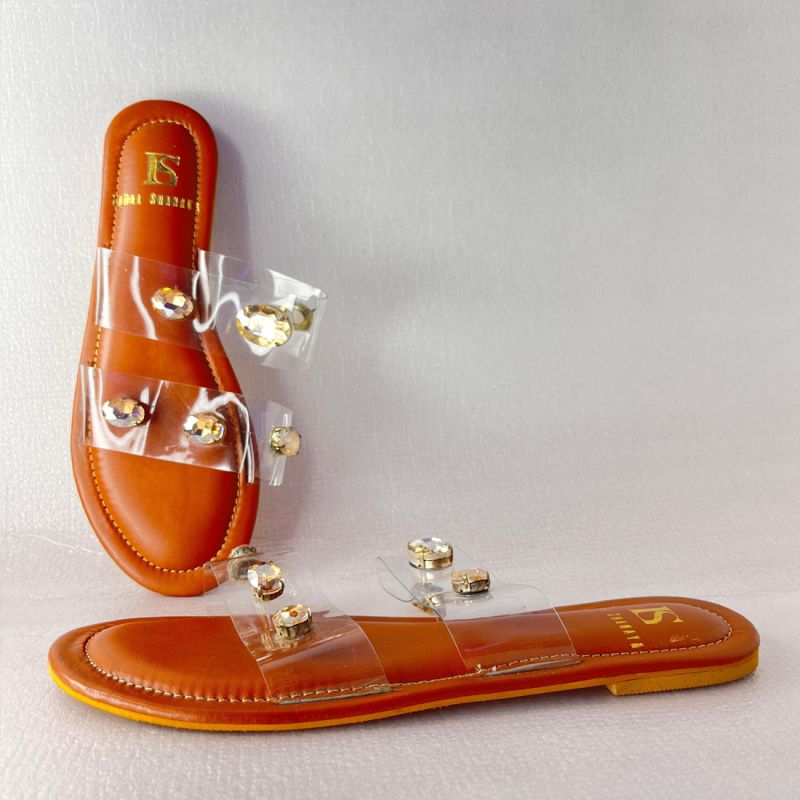 Transy PU Leather Ladies Sandal