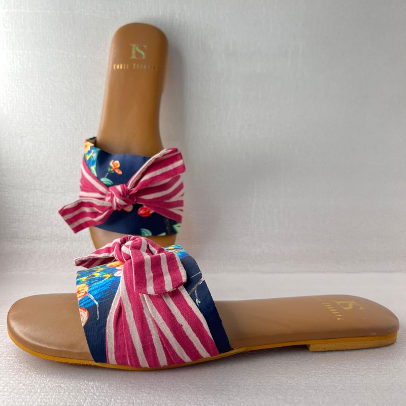 Water Knot Leather Ladies Sandal