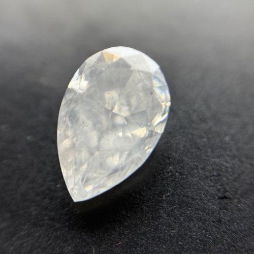 White Pear Shape Diamond