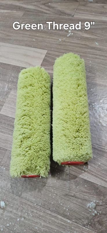 Green Thread Exterior Paint Roller Brush 9 &AMP; 7 Inches