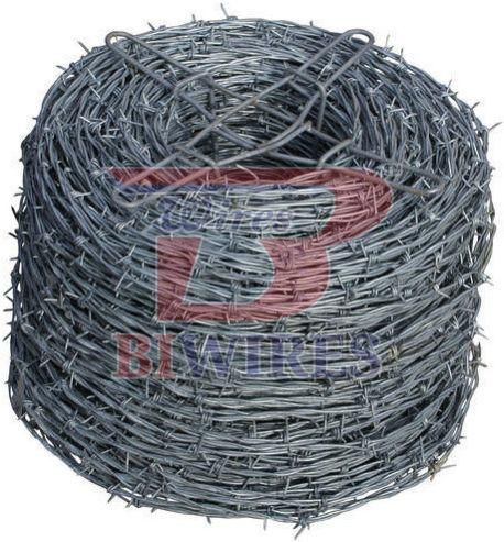 Galvanized Iron Barbed Wire Fencing