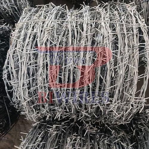 2 Mm Galvanized Iron Barbed Wire Fencing