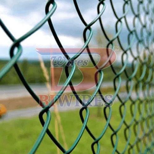 5 Feet PVC Coated Chain Link Mesh Fence
