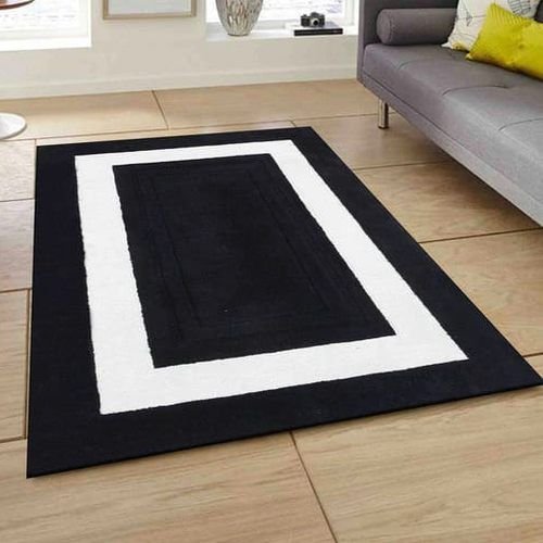 Black &AMP; White Hand Tufted Carpet