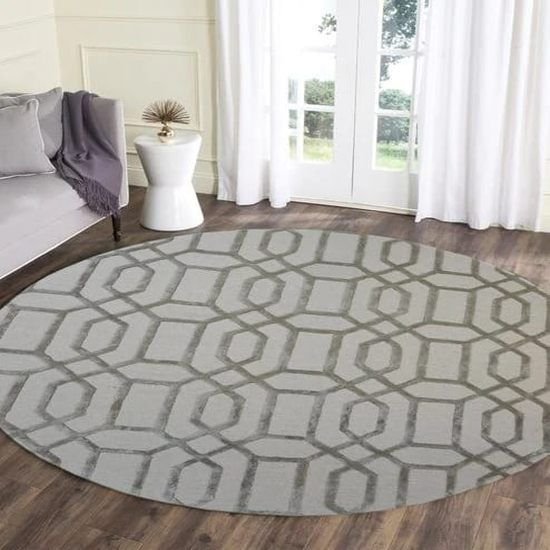 Oval Hand Tufted Carpet