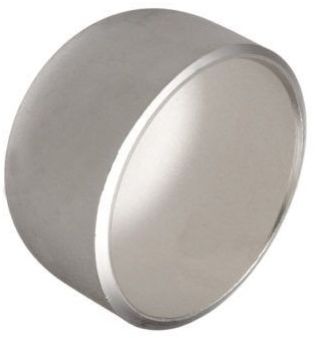 Silver Stainless Steel 304 Pipe Cap, for Construction
