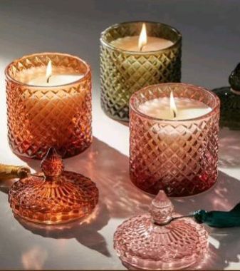 Soy Wax Platinum Glass Candle