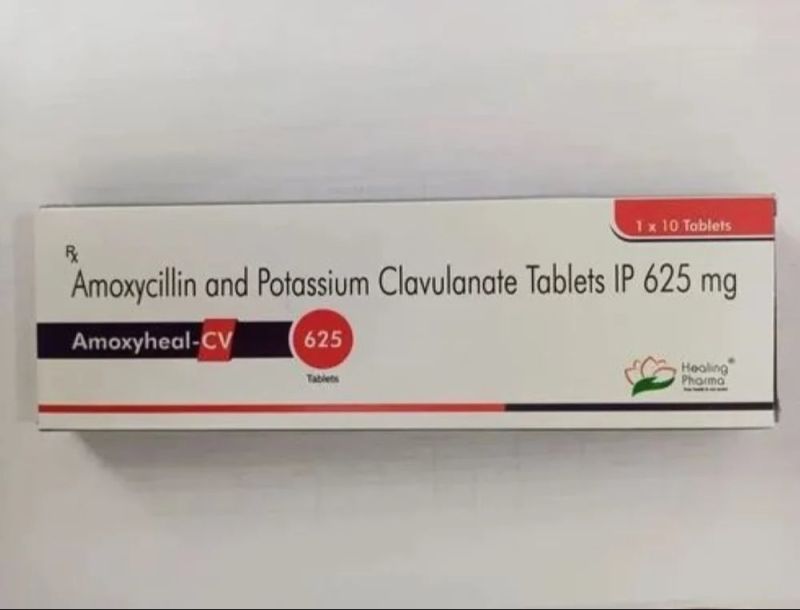 Amoxyheal CV 625 Amoxicillin Potassium Clavulanate Tablets