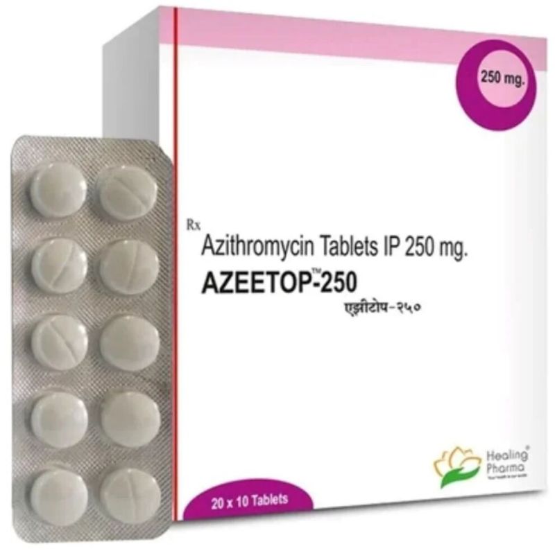 Azeetop 250 Azithromycin Tablets