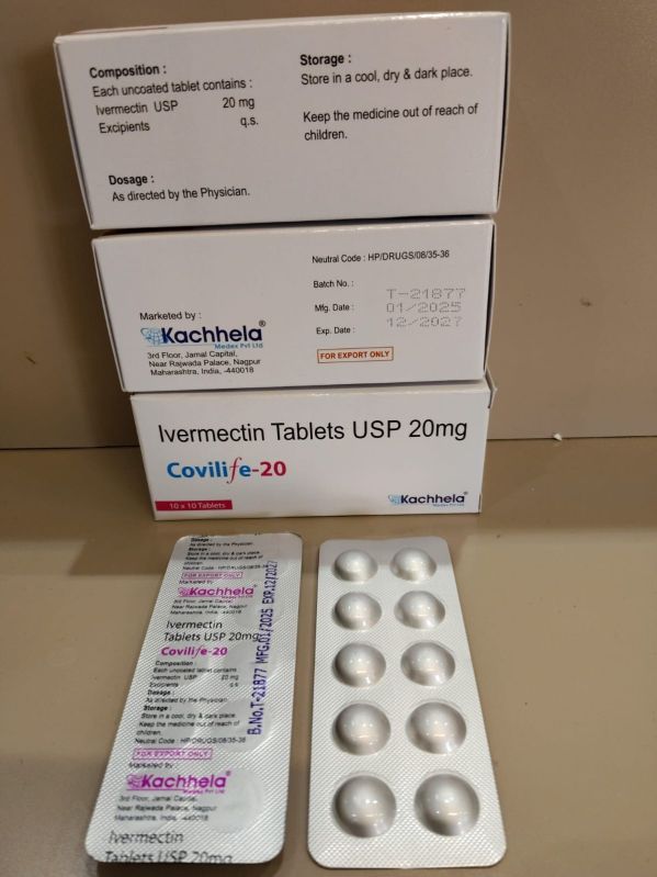 Covilife 20 Ivermectin Tablets