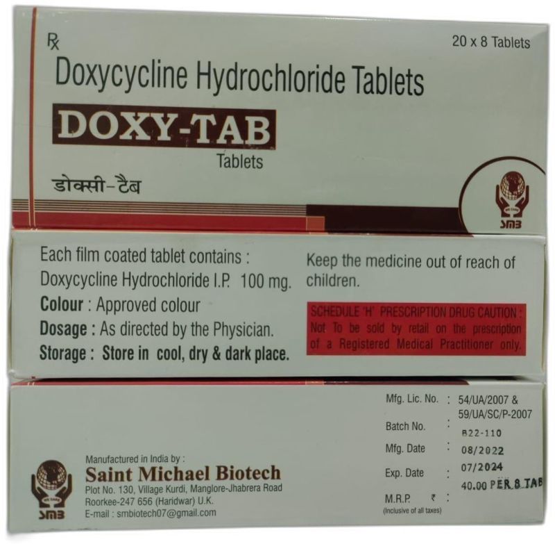 Doxy Doxycycline Hydrochloride Tablets