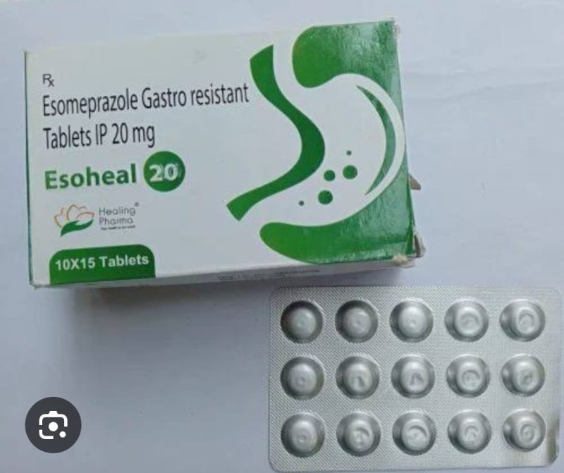 Esoheal 20 Esomeprazole Gastro Resistant Tablets