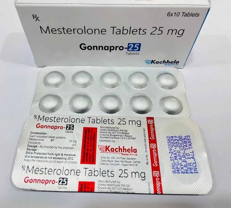 Gannapro 25 Mesterolone Tablets