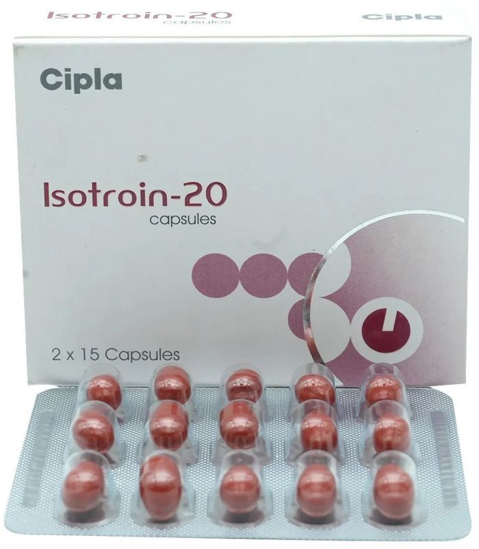 Isotroin 20 Isotretinoin Capsule
