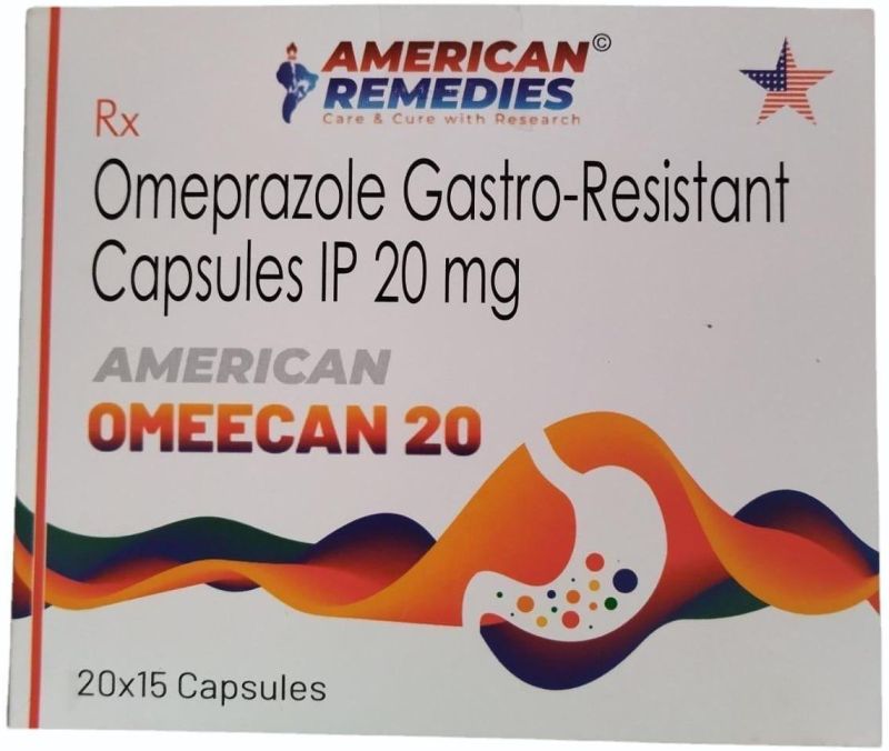 Omeecan 20 Omeprazole Gastro Resistant Capsules