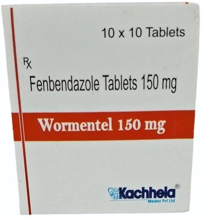 Wormentel 150mg Fenbendazole Tablets